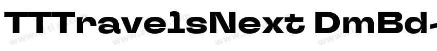 TTTravelsNext DmBd字体转换